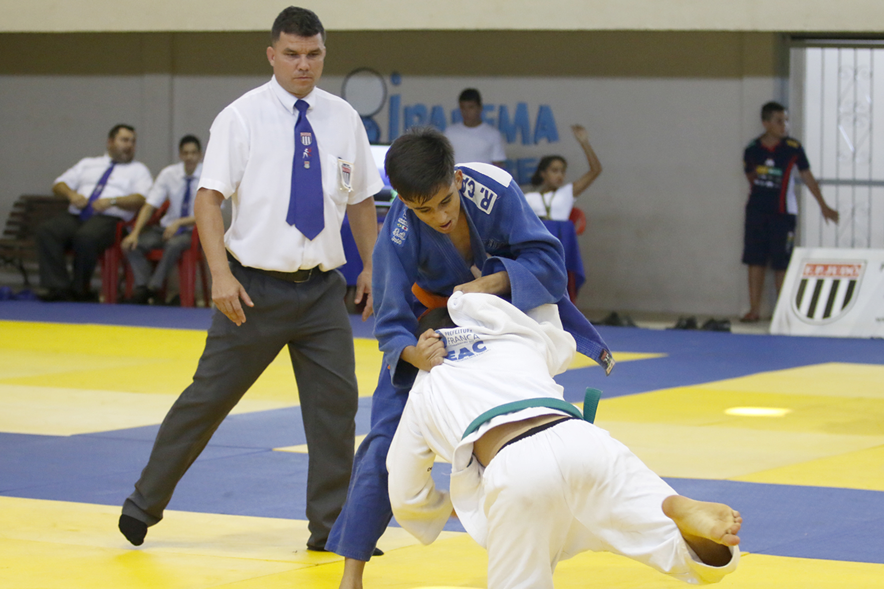 Ryaan Carrijo foi um destaques da equipe francana. O judoca conquistou a medalha de prata (sub-15) e bronze (sub-18) (Foto: Rafael Martinez / Martinez Comunicação)
